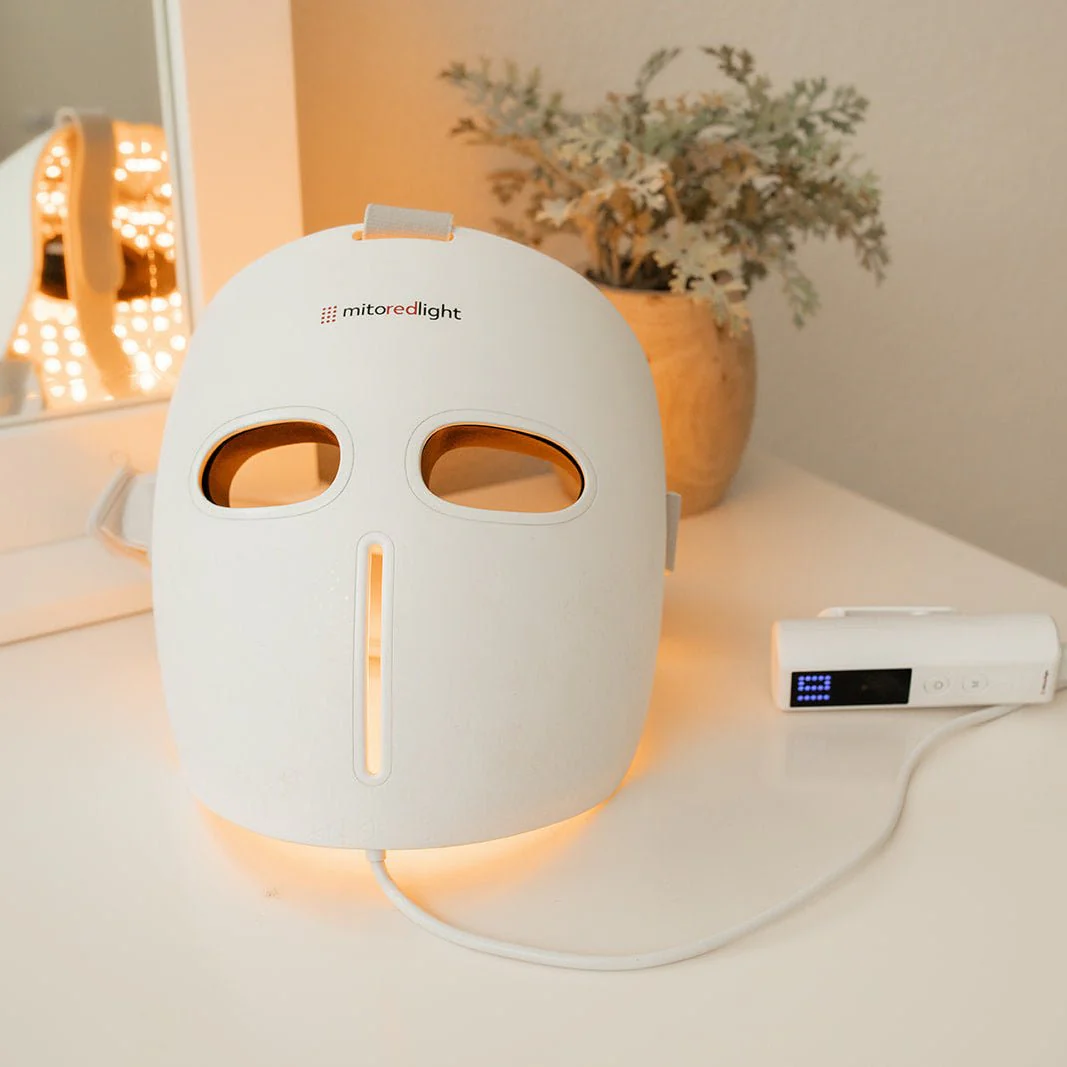 MitoGLOW™ LED Red Light Therapy Face Mask - FDA Cleared, 1,064 LEDs, 4 Wavelengths - Image 7